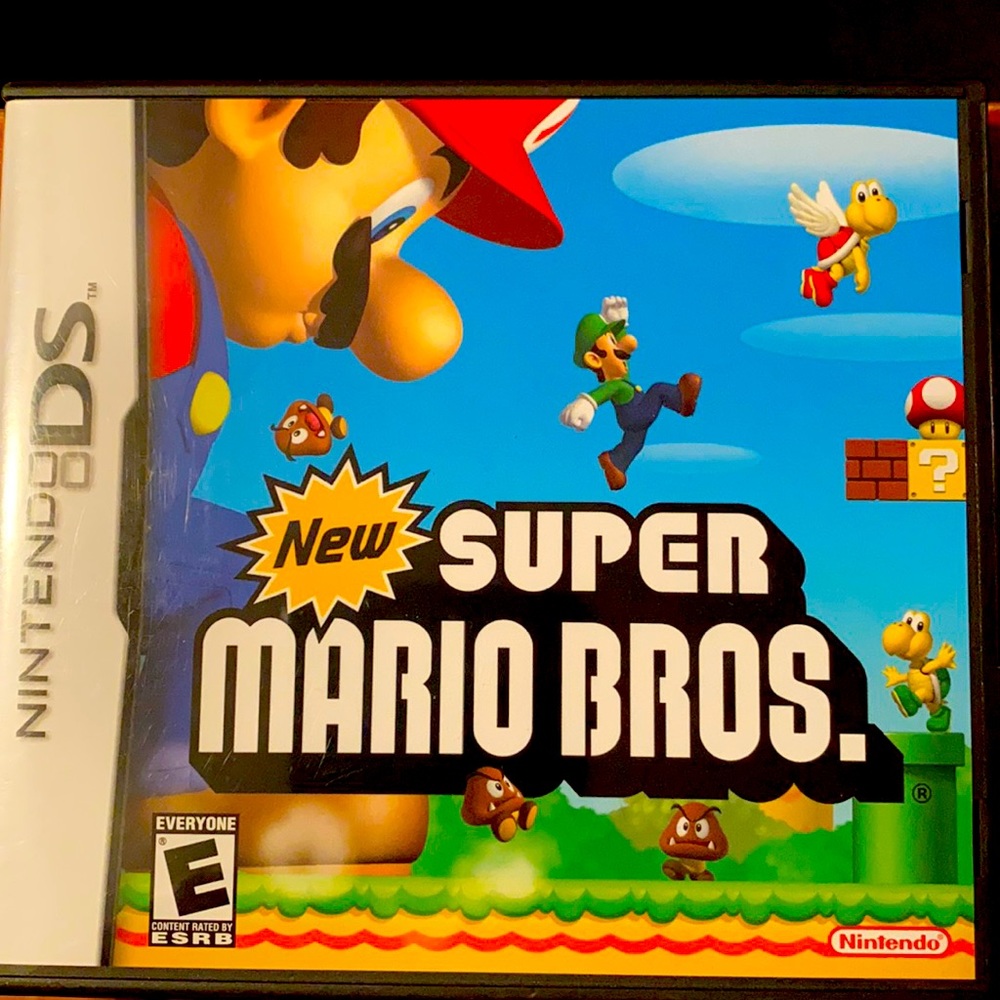 Nintendo DS Super Mario Brothers (CASE + MANUAL) only